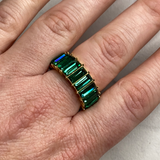 Crystal Baguette Rings