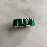 Crystal Baguette Rings